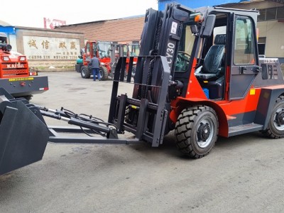 Custom-made 3-ton 4WD Rough Terrain Forklift – Kaystar Pioneer30