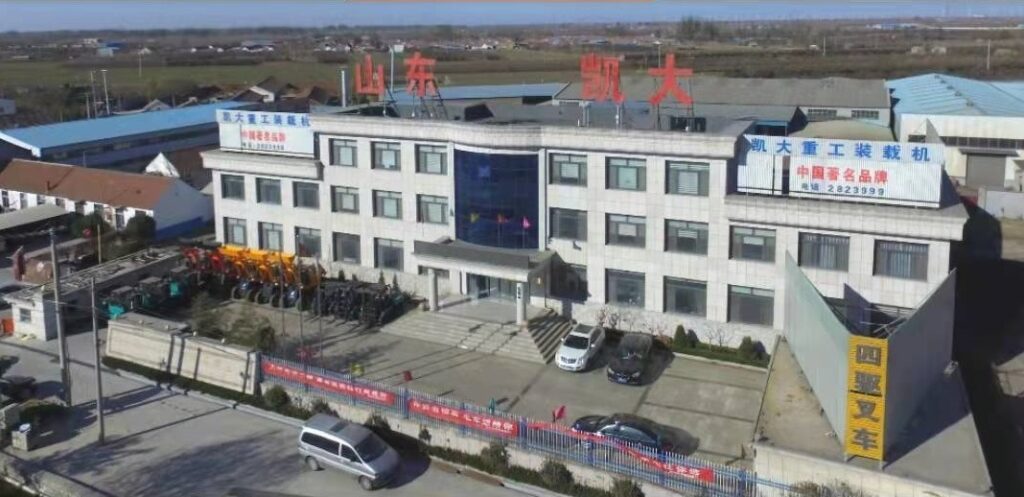 China Kaystar(KAIDA) 4wd forklift factory