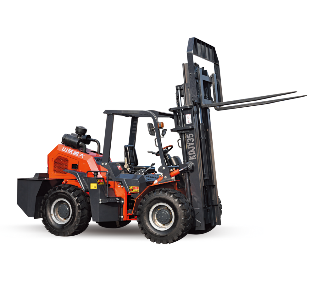 3.5t small rough terrain forklift for sale