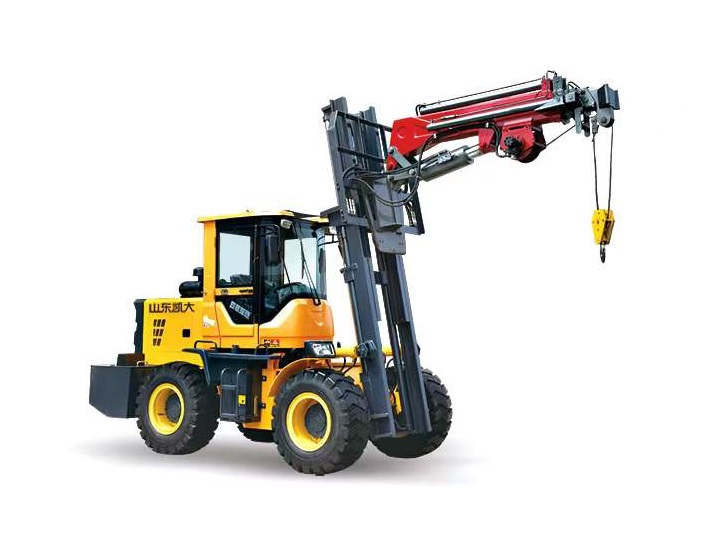 Kaystar Landtiger40(KDJY40) 4000KG all-terrain forklift truck with mobile boom