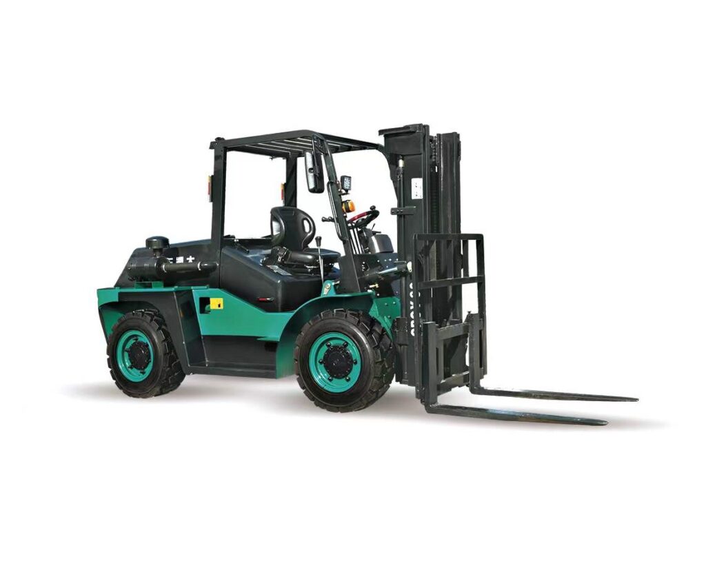 Compare Diken DK30 rough terrain forklift to Kaystar Pioneer30
