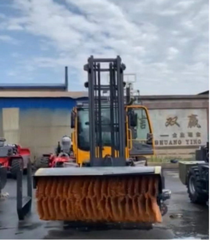 Kaystar four wheel drive road sweeper