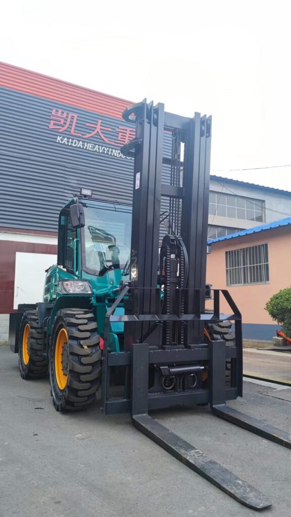 Kaystar land tiger50 5000kg 4wd forklift with 6m mast