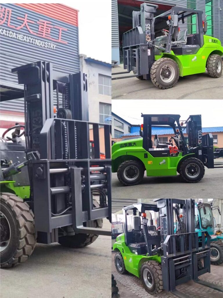 Kaystar Pioneer35Pro 3.5ton 4WD all terrain forklift upgrade
