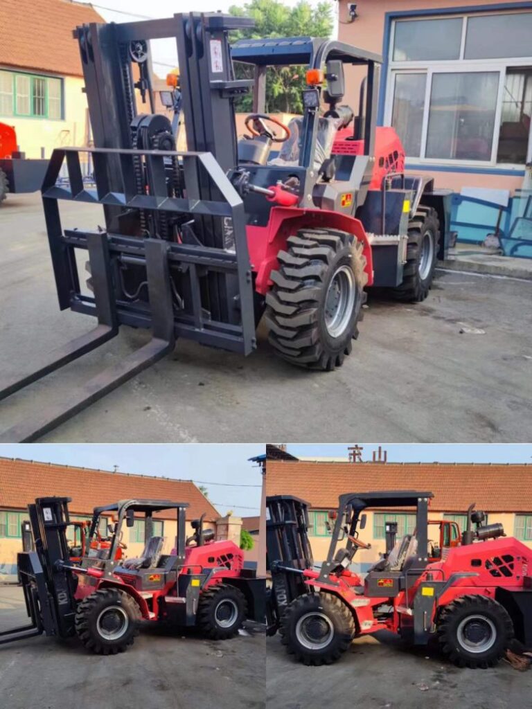 Construction Site Handling Forklifts - Kaystar Landtiger35Pro 3.5t