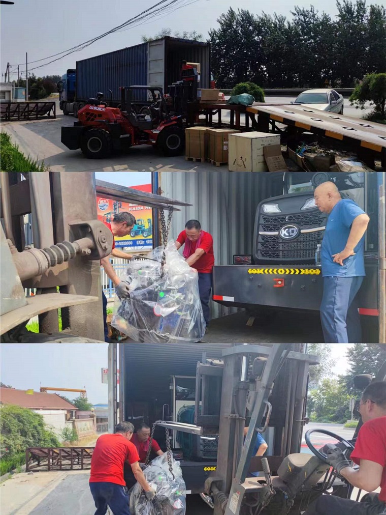 Chinese forklifts exported to the Philippines