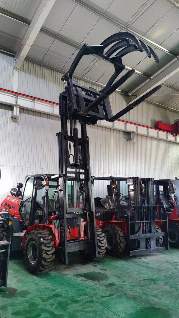 Multifunctional forklift（4x4）loader-China Kaystar outdoor lift truck