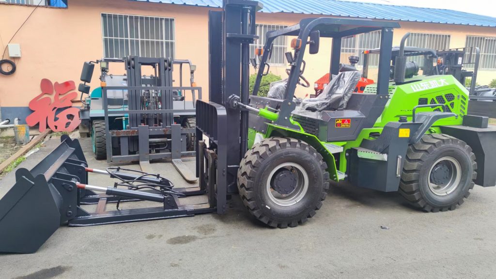 Azerbaijan rough terrain forklift loader for sale