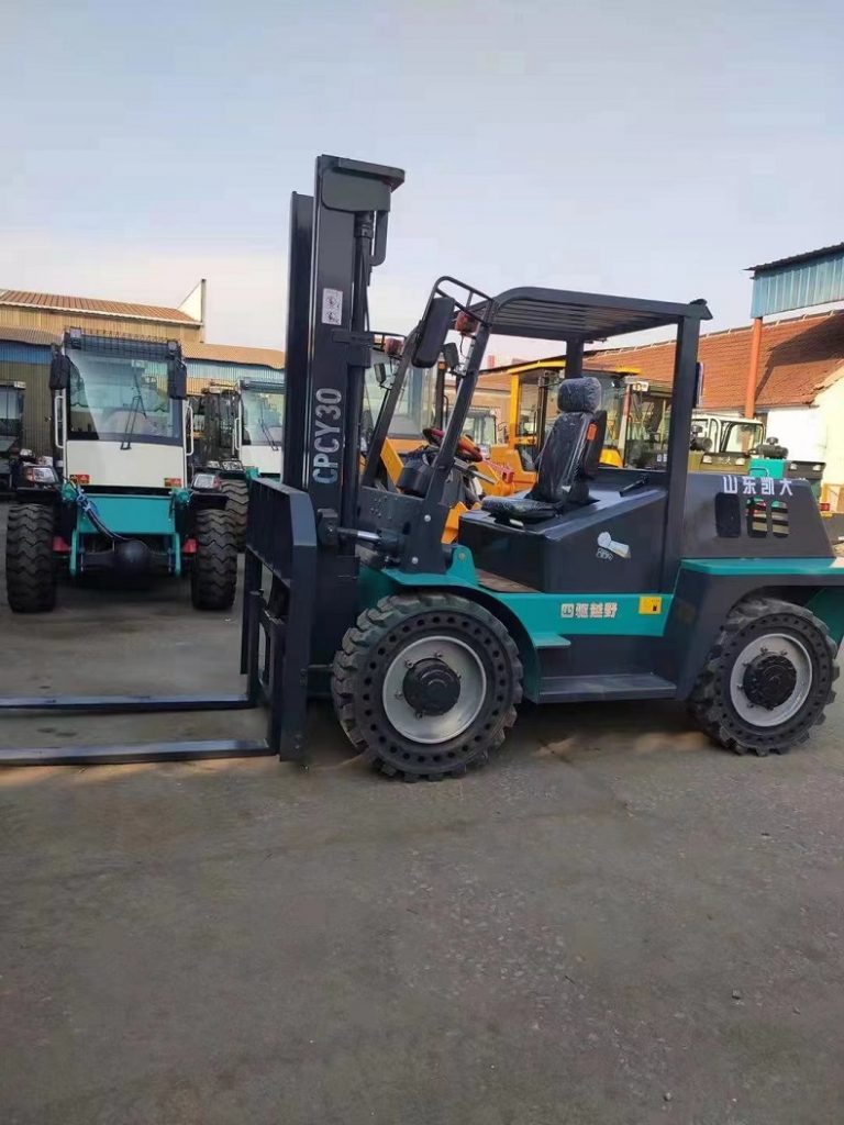 CPCY30 3t four-wheel forklift with strong off-road capability,Kaystar pioneer30