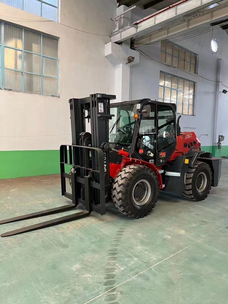 China KDJY35 Rough Terrain Diesel Forklift Factory Picture