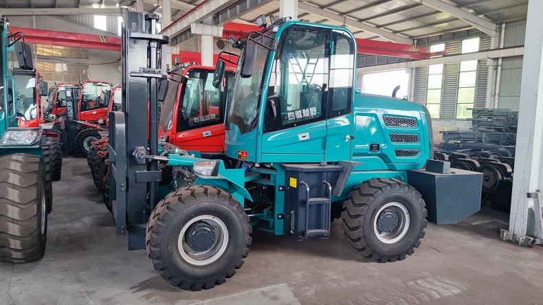 3.5-ton articulated small all-terrain forklift-LandTiger35