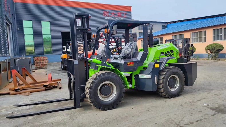3.5-ton articulated small rough terrain forklift-LandTiger35Pro