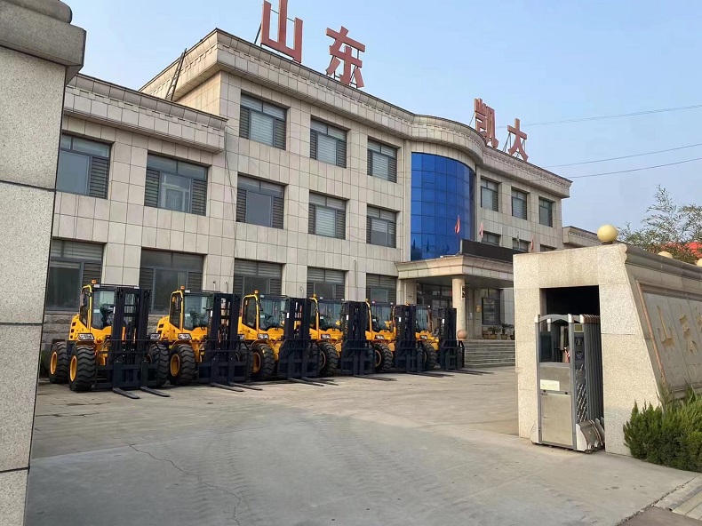 china rough terrain forklift manufacturer-Kaida
