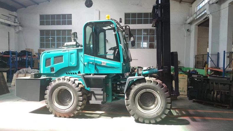 Kaystar Landtiger45 4.5t 5t rough terrain forklift,four wheel dirve