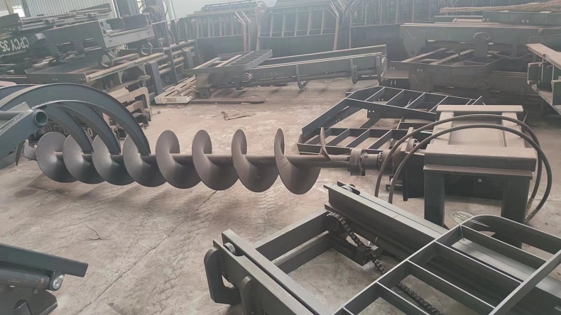 Forklift Attachment Rotary Drill
