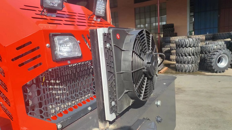 Forklift air conditioner