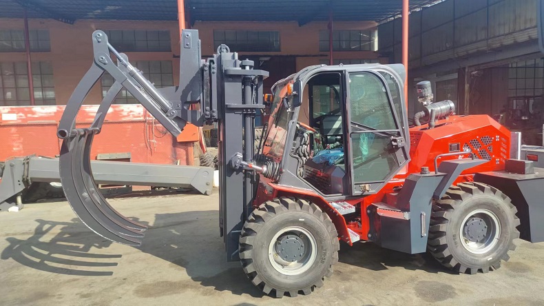 Customized Hinged Fork and Upper Clamp for china kaystar 4x4 forklifts