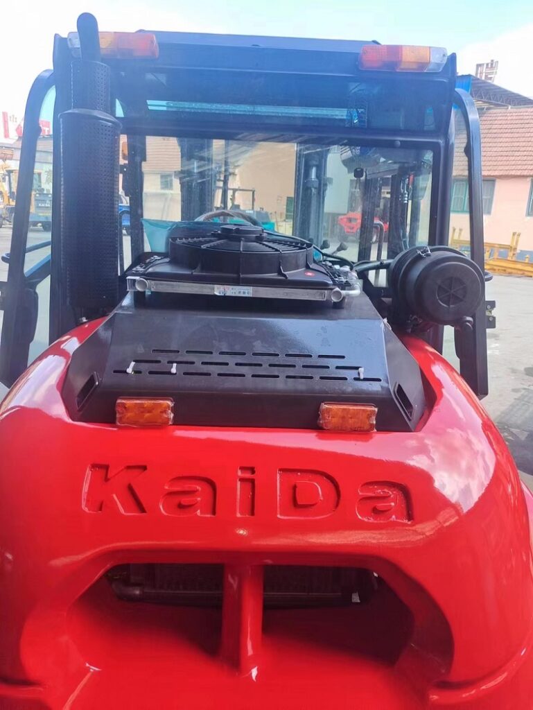 China CPCY35 type outdoor forklift air conditioner external unit radiator.