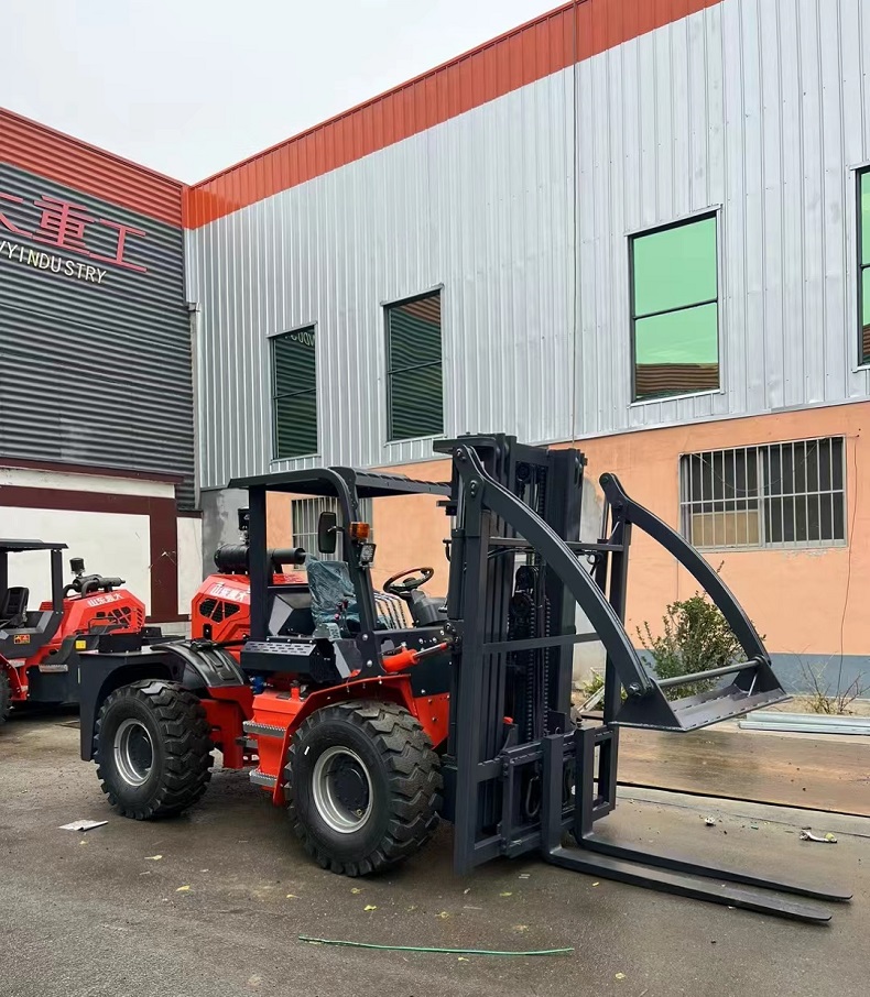 shandong Kaida KDJY35（landtiger35） rough terrain forklift with Cargo holder（Brick package handler）