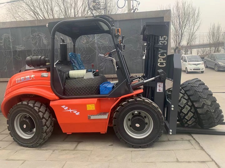 Kaida CPCY35 3.5t rough terrain forklift