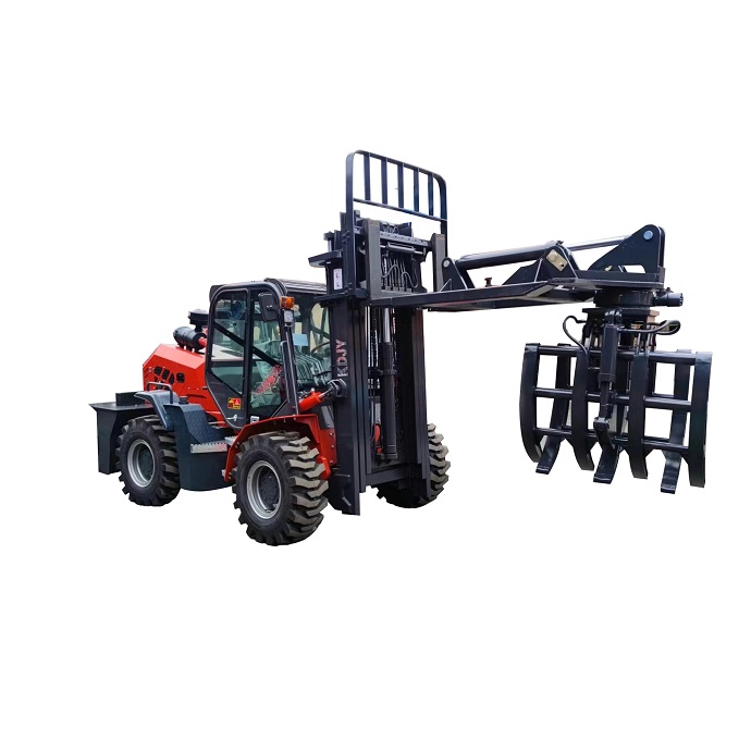 Rotating grass and wood grabber
