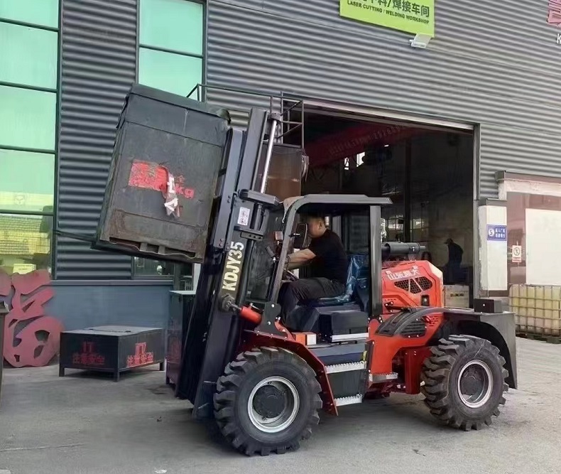 KAIDA KDJY35 ROUGH TERRAIN FORKLIFT