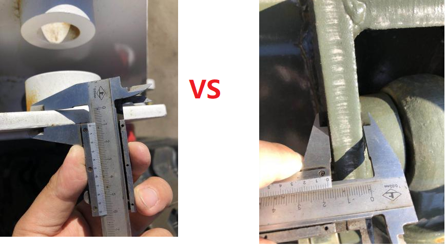 Forklift frame steel thickness comparison