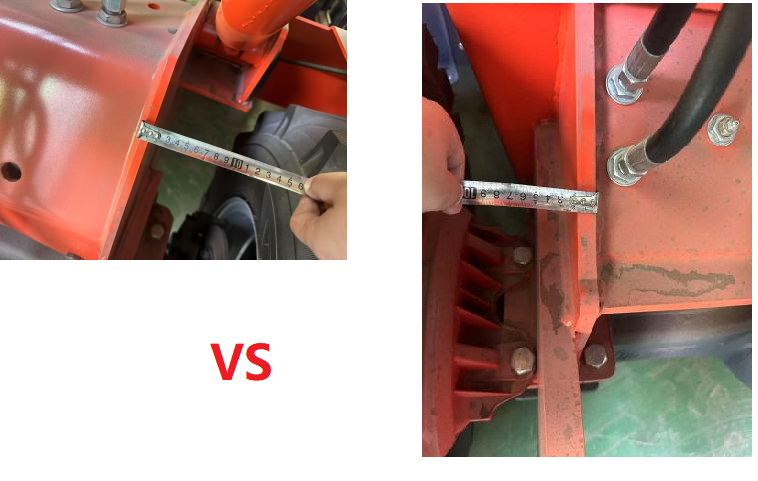Heavy-duty forklift chassis for construction

