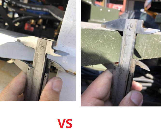 Welded vs one-piece forklift frame