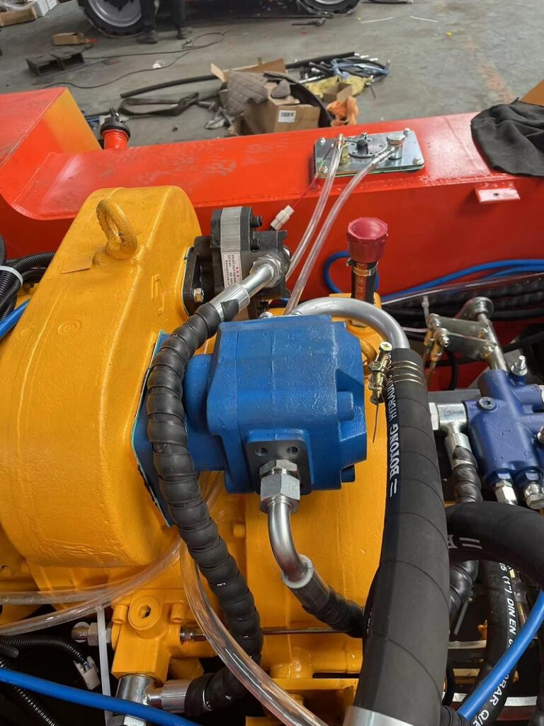 CBFC-32 hydraulic gear pump for 3.5 ton rough terrain forklift


