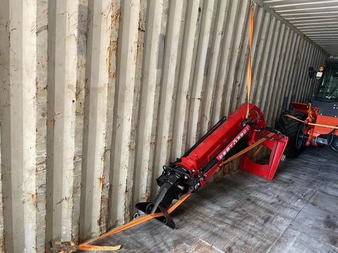 Landtiger50Pro container-ready off-road forklift

