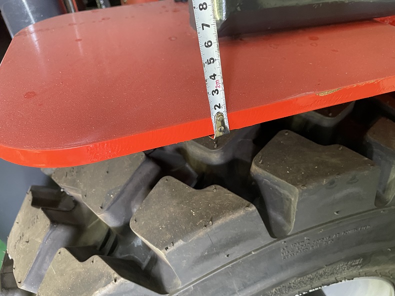 Pioneer50A 5-ton off-road forklift specification

