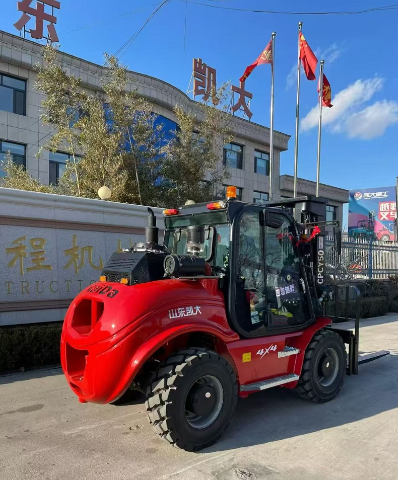 CPCY50 rough terrain forklift