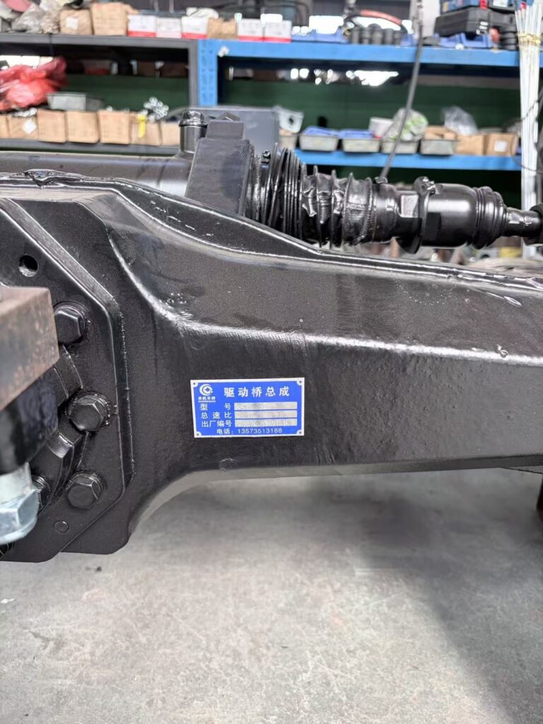 3.5 ton 4WD rough terrain forklift with Chengqian hydraulic steering axle