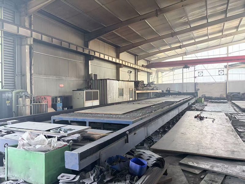 Kaystar factory high precision laser cutting machine for forklift frame parts