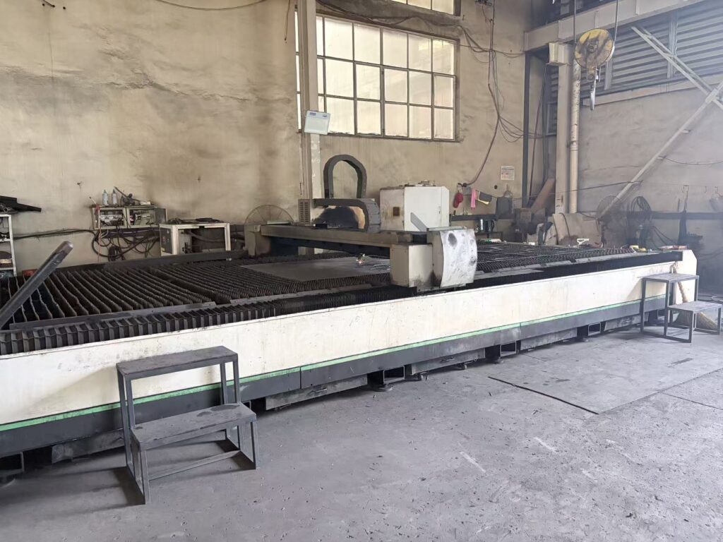 industrial plasma cutting equipment for thick steel plate processing at Kaystar factory