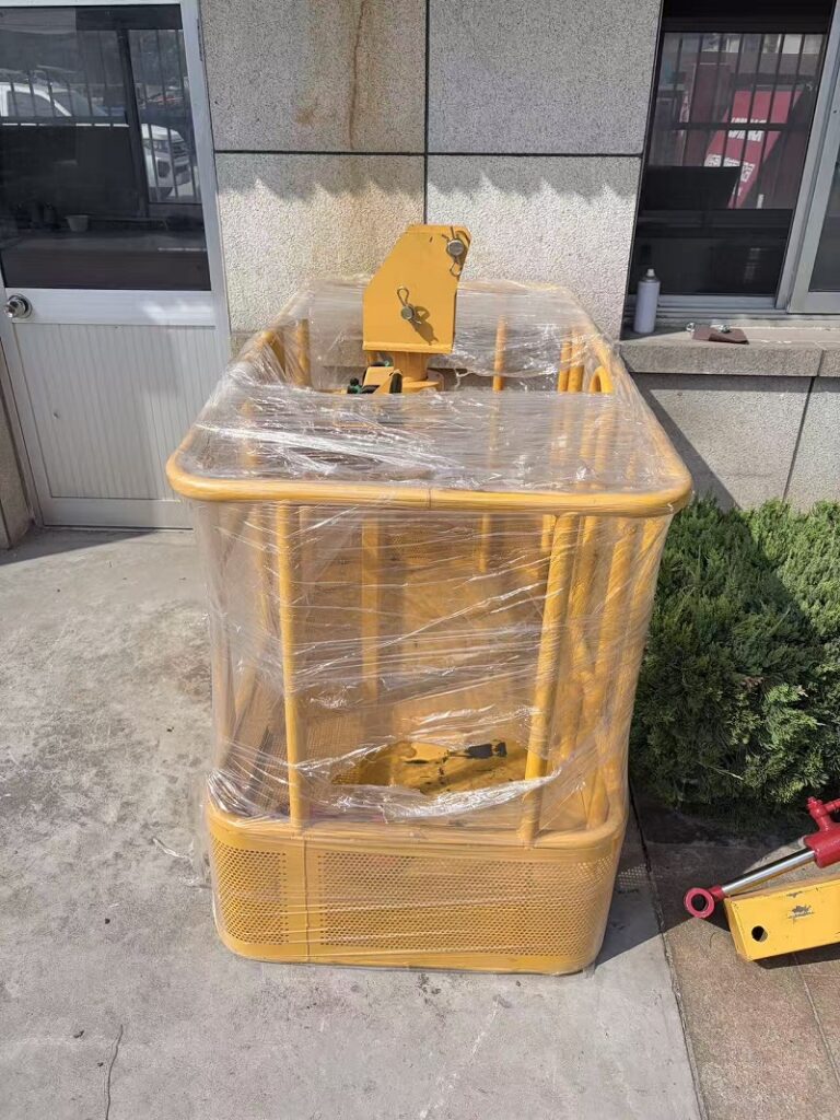 hydraulic forklift man basket
