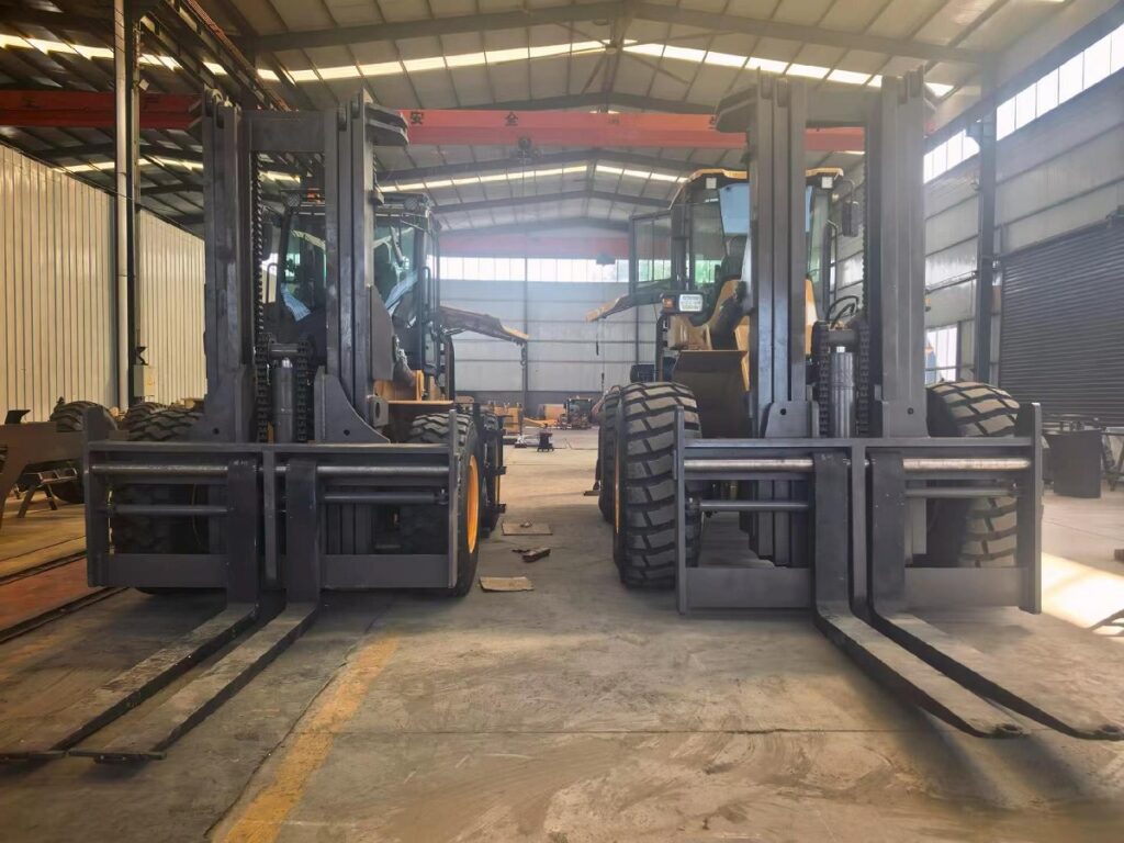 Latest KAYSTAR Land Tiger-150 15 ton articulated 4WD off-road forklift 2026 new launch